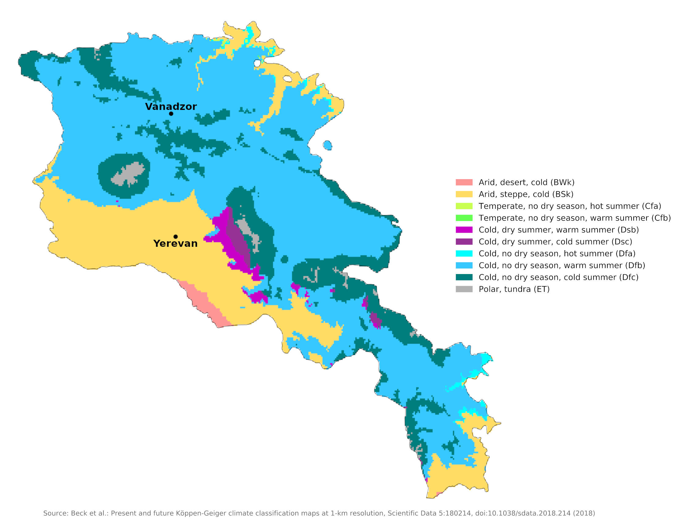 Blue Green Atlas - The Climate of Armenia