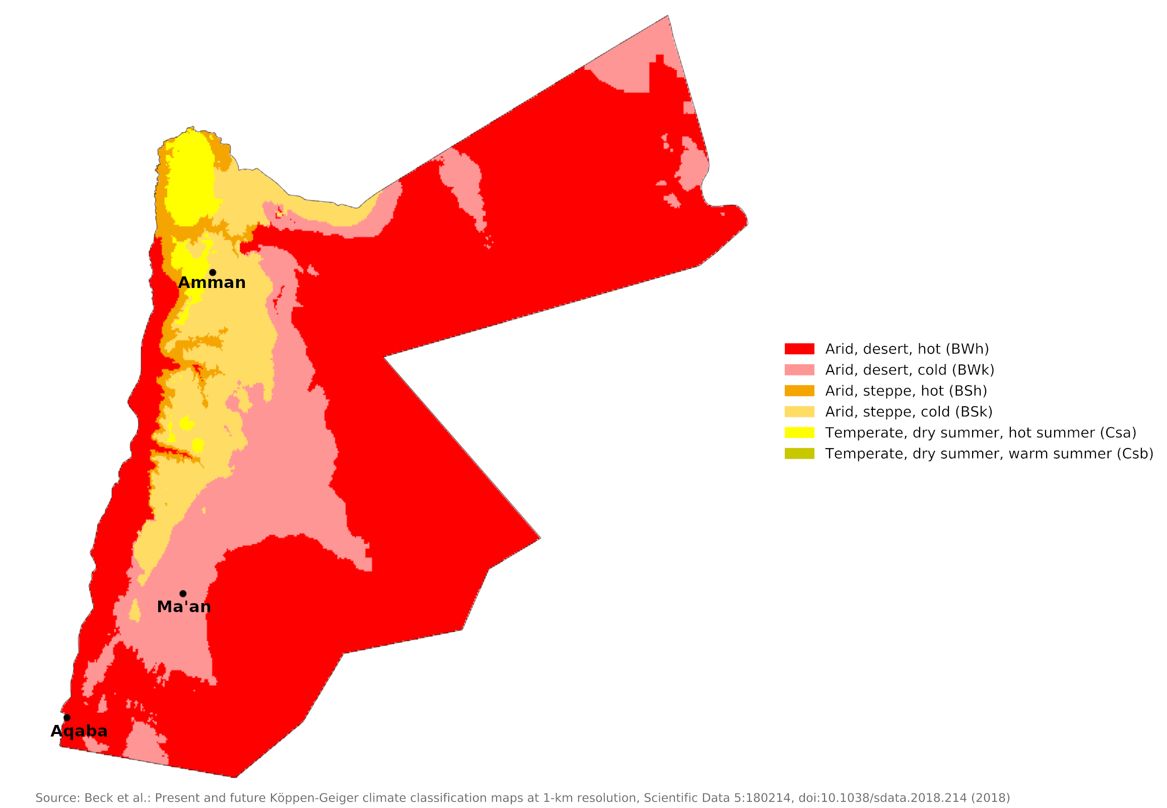 Blue Green Atlas - The Climate of Jordan