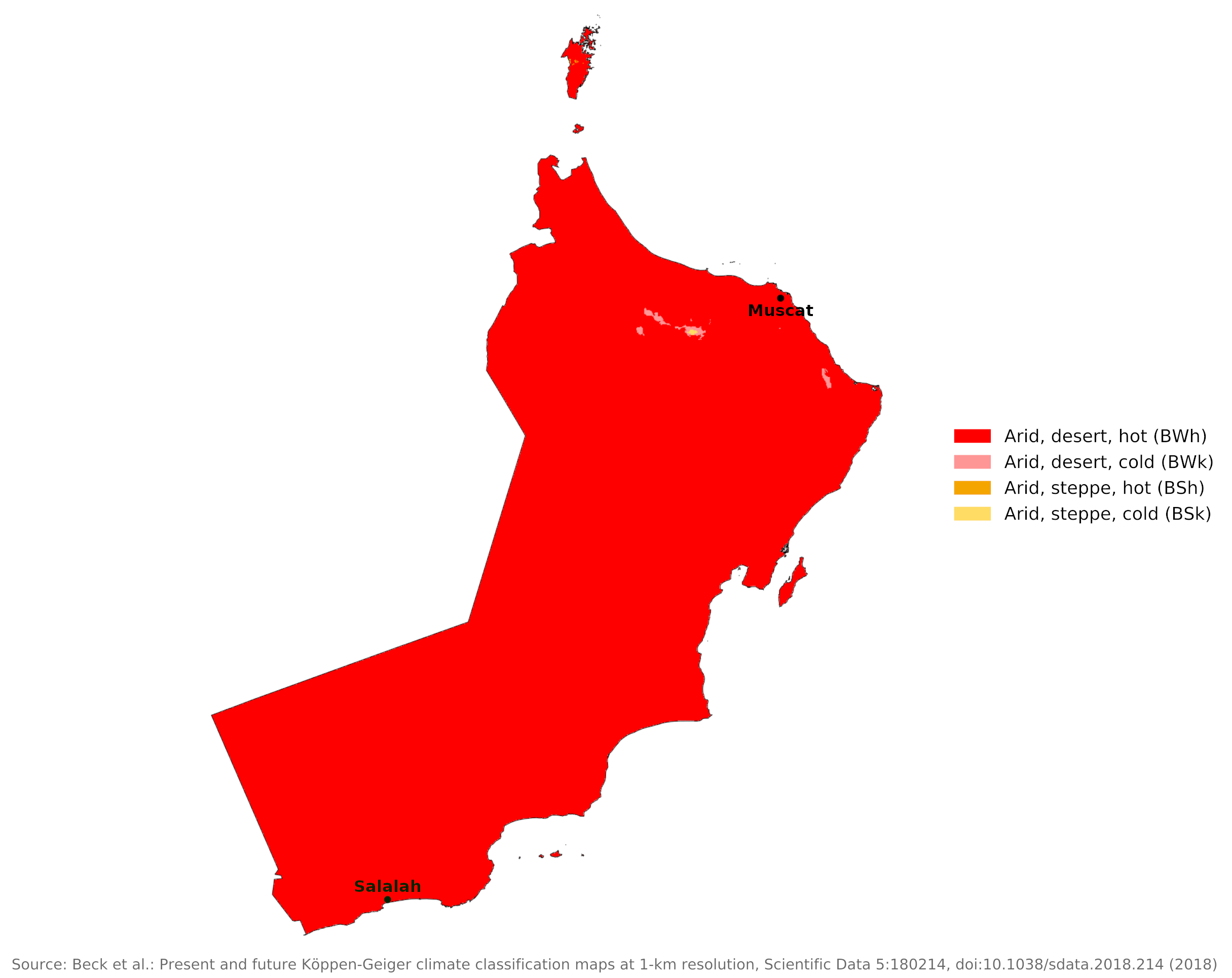 Blue Green Atlas - The Climate of Oman